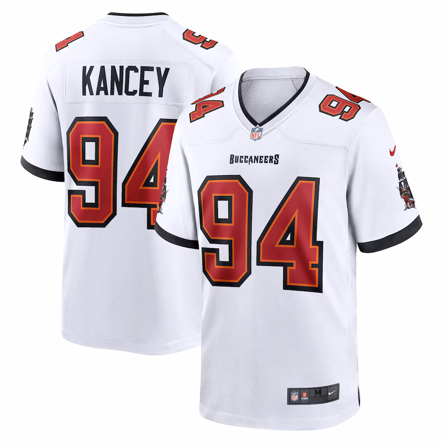 Calijah Kancey Tampa Bay Buccaneers   Game Jersey -  White
