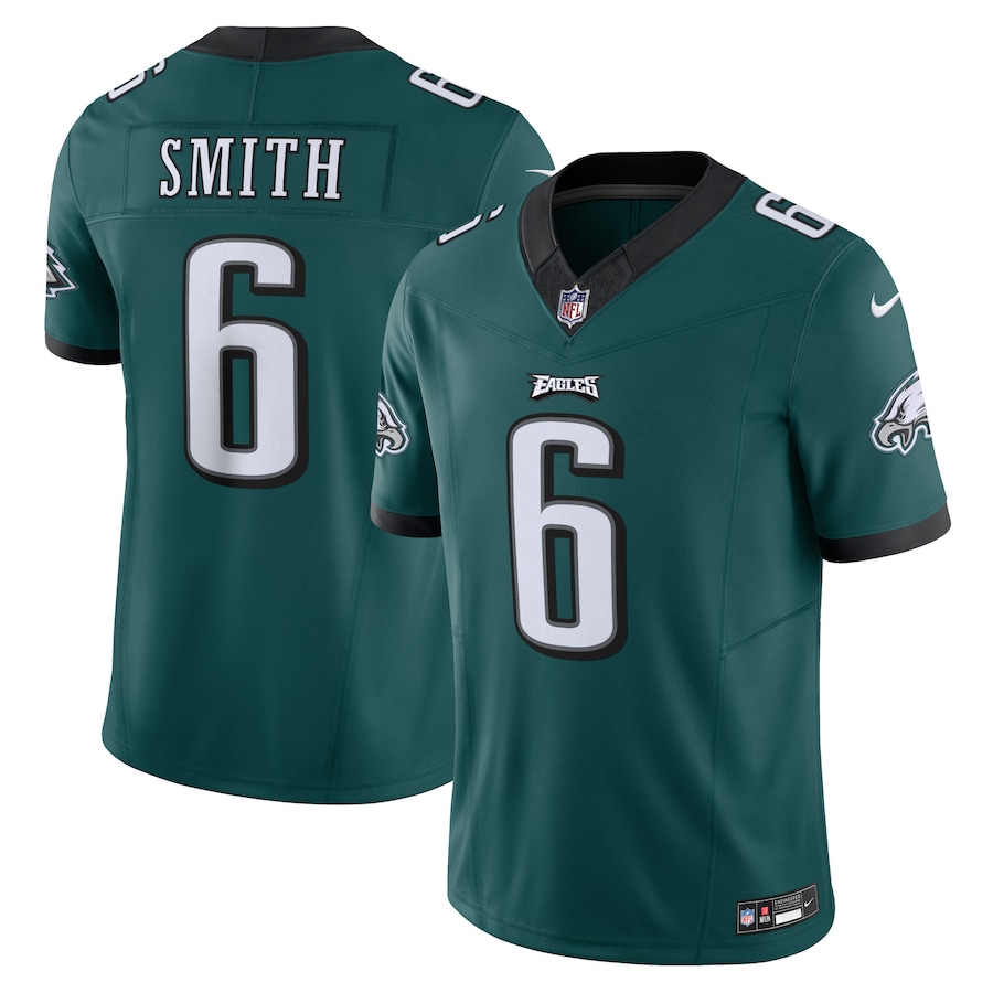 Mens Philadelphia Eagles DeVonta Smith  Green Vapor F.U.S.E. Limited Jersey