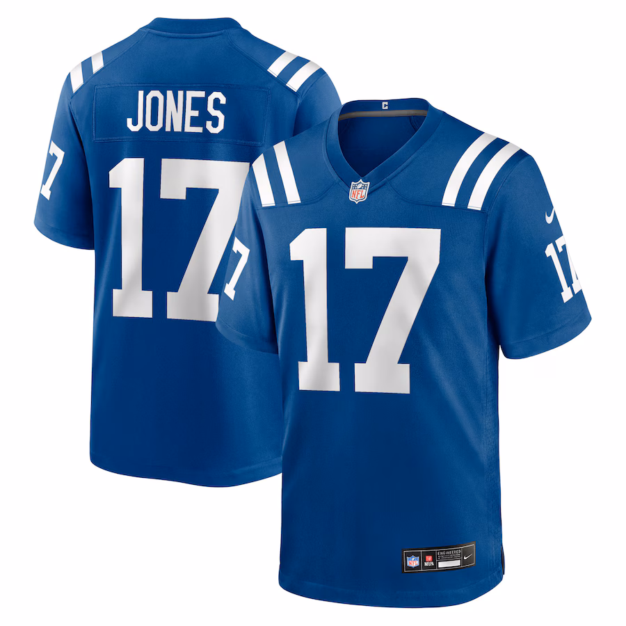 Daniel Jones Indianapolis Colts  Team Game Jersey -  Royal