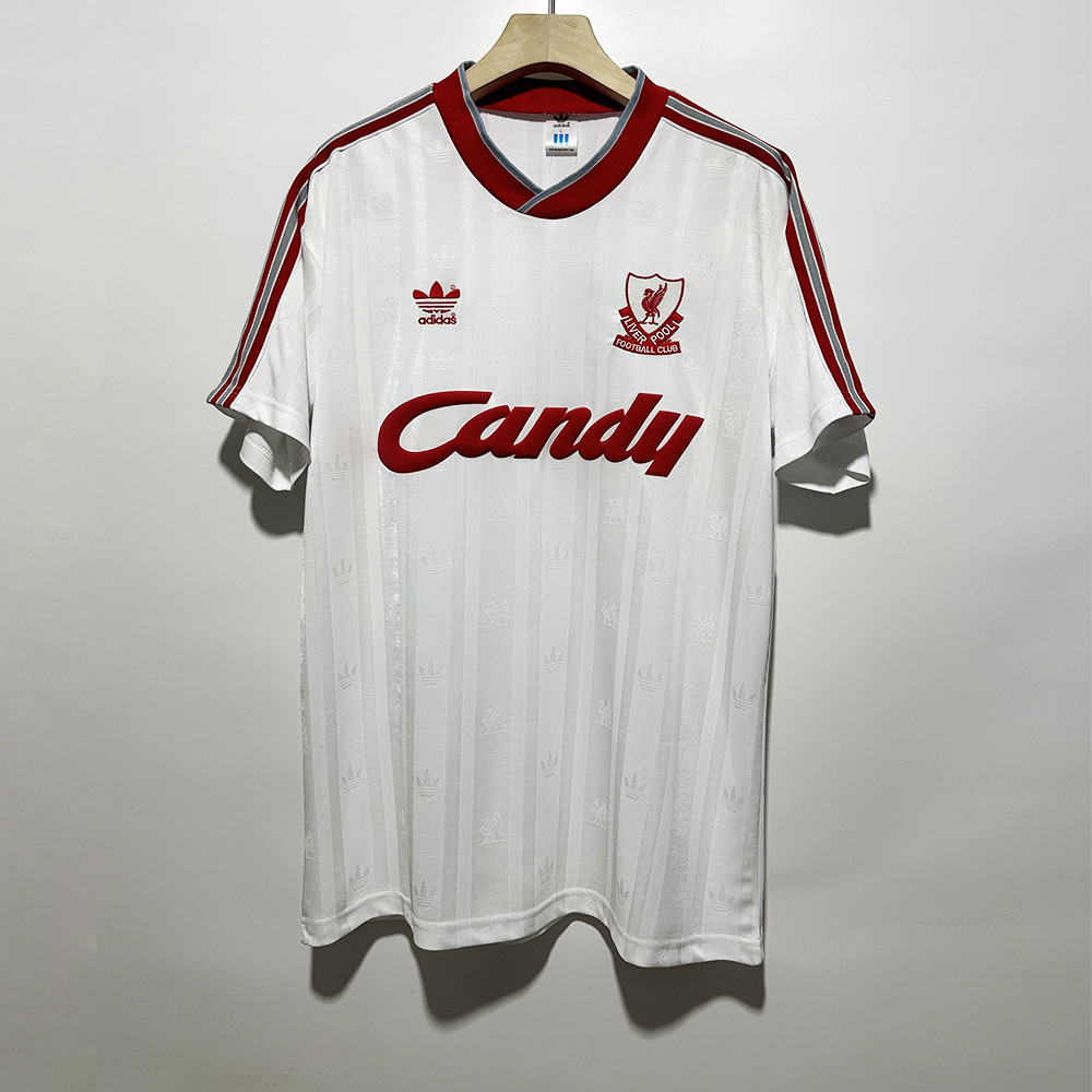 Liverpool 1988-89 Match Third Retro Jersey - Men White
