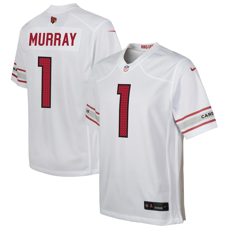 Youth Arizona Cardinals Kyler Murray  White Game Jersey