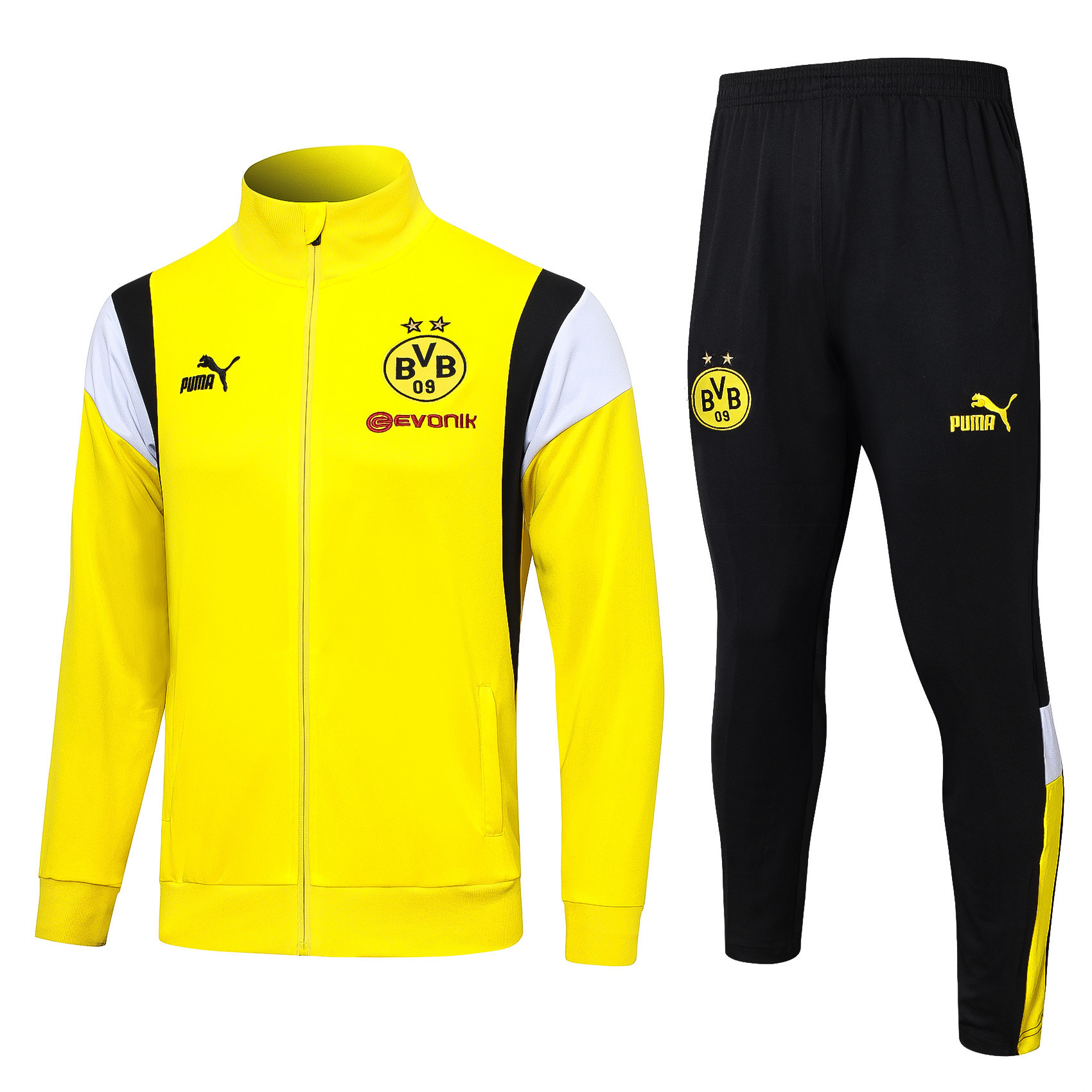 Borussia Dortmund Football Tracksuit/ Anthem Jacket 23/24 - Yellow/Black