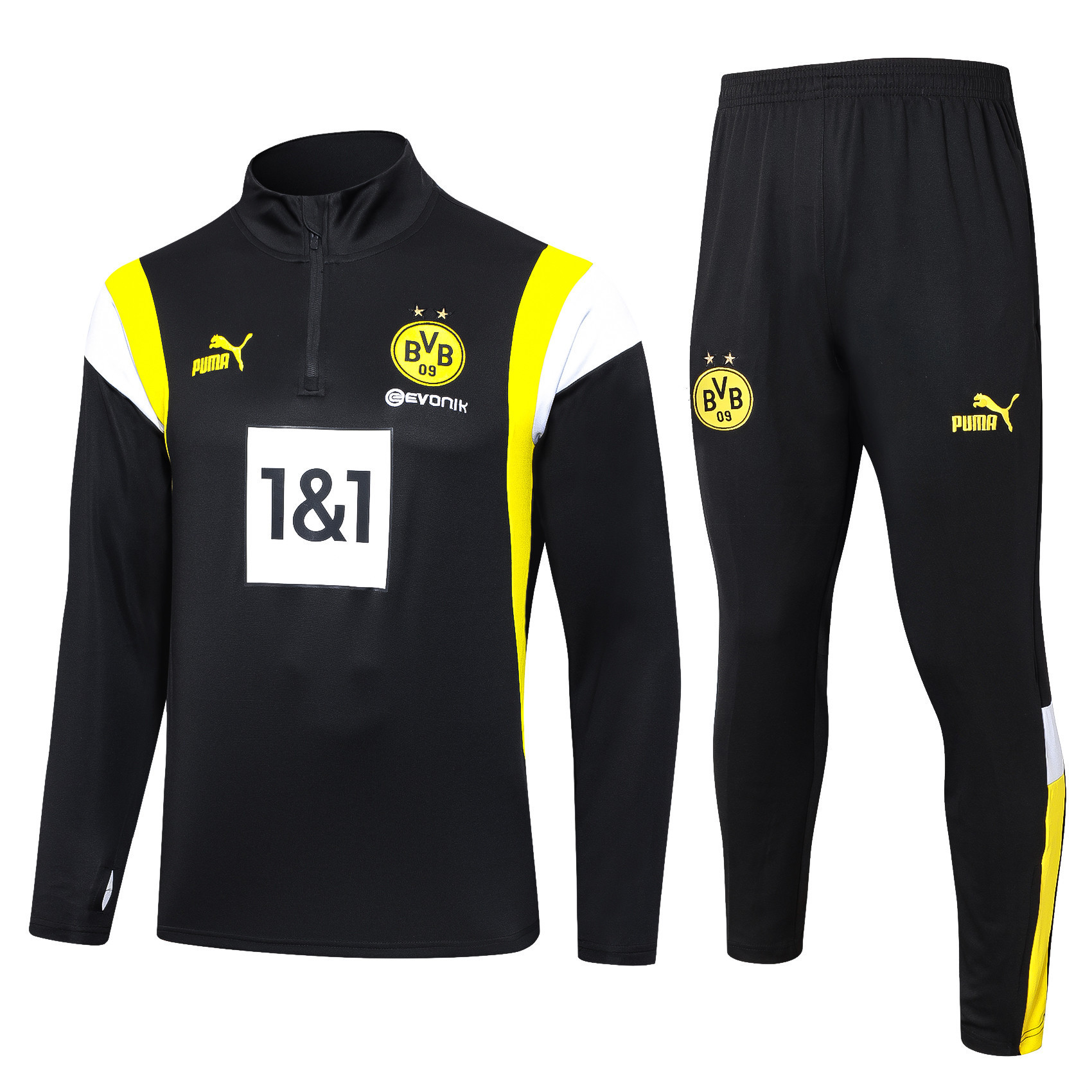 Borussia Dortmund Training Top Set 23/24 - Black/Yellow
