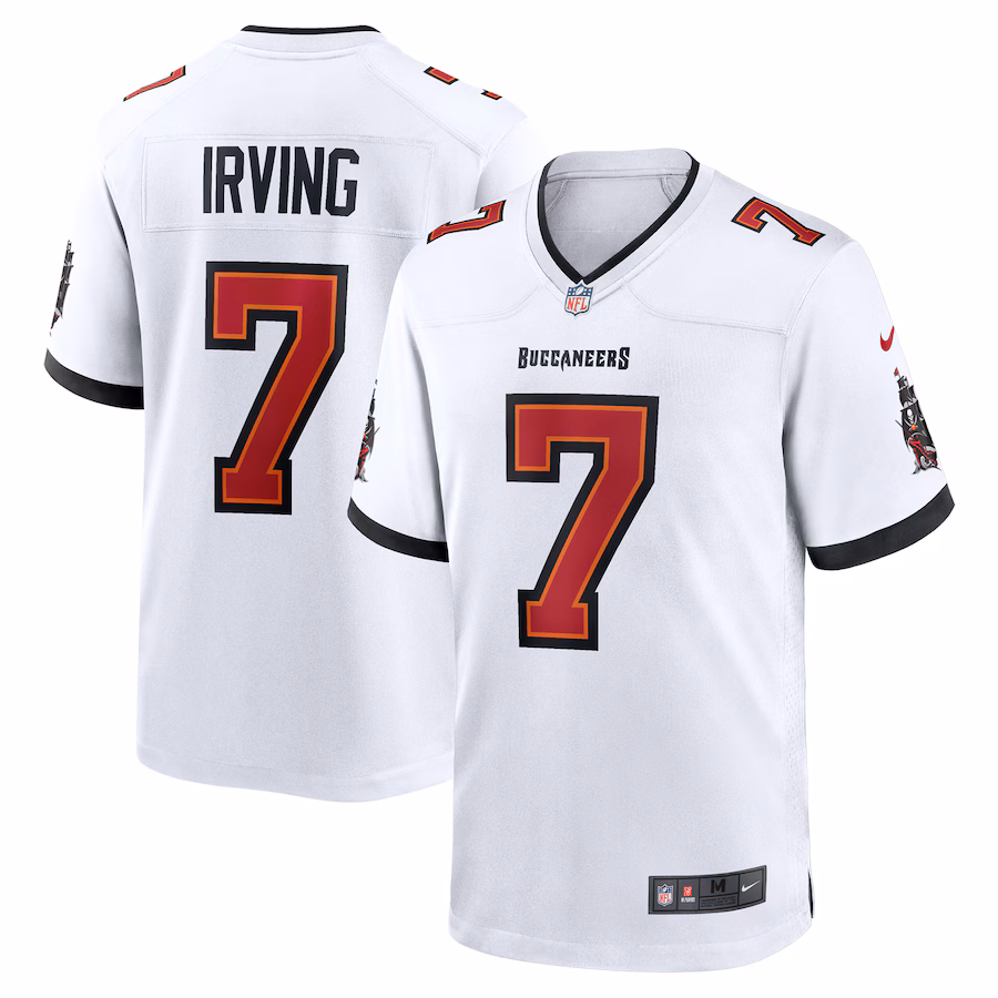 Bucky Irving Tampa Bay Buccaneers  Game Jersey -  White