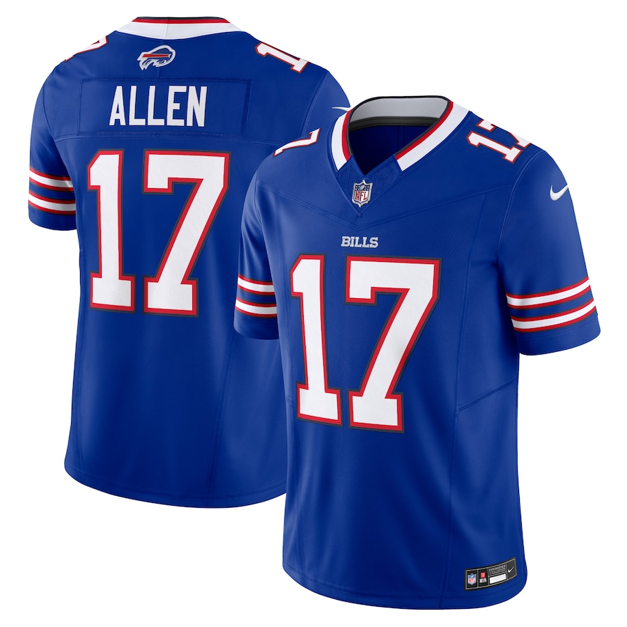 Mens Buffalo Bills Josh Allen  Royal Vapor F.U.S.E. Limited Jersey