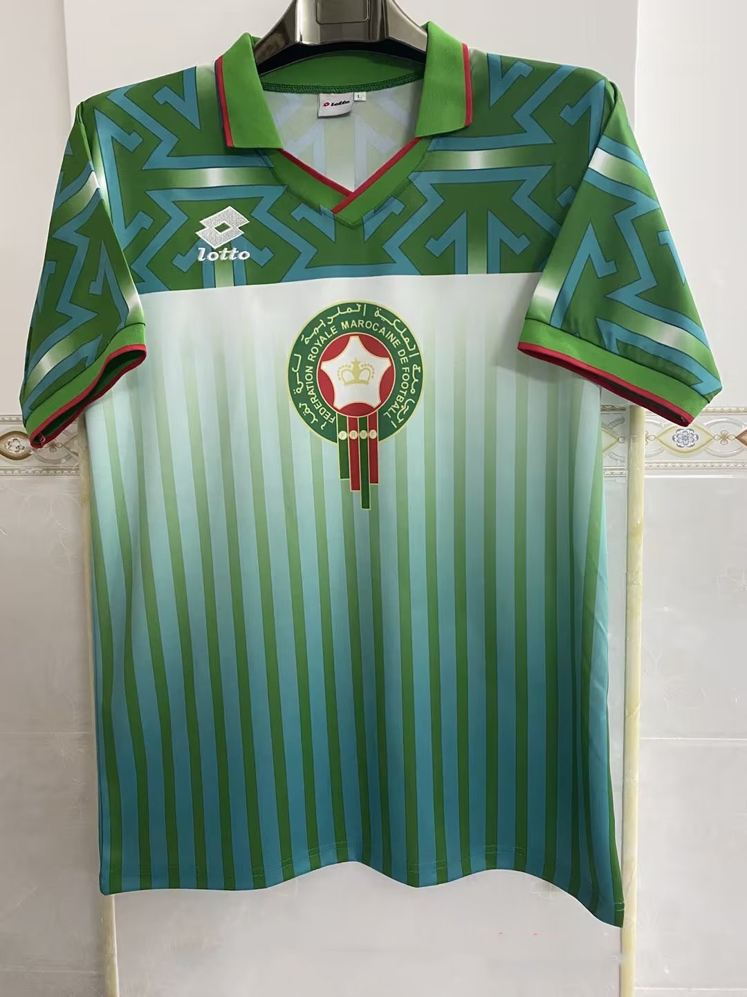Morocco 1994-1995 Away Retro Jersey - Men Green