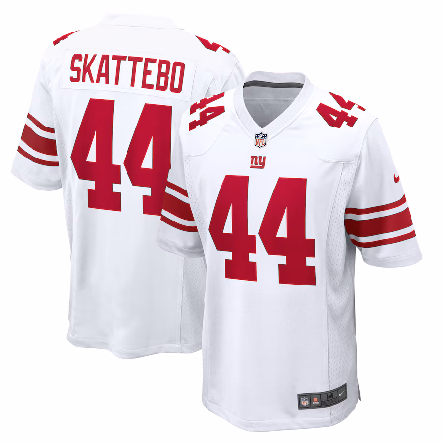 Cam Skattebo New York Giants  Game Jersey - White