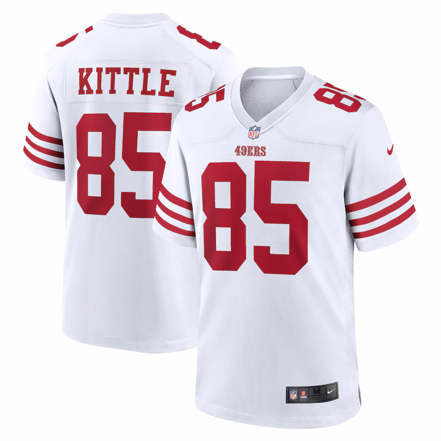George Kittle San Francisco 49ers  Player Game Jersey - White