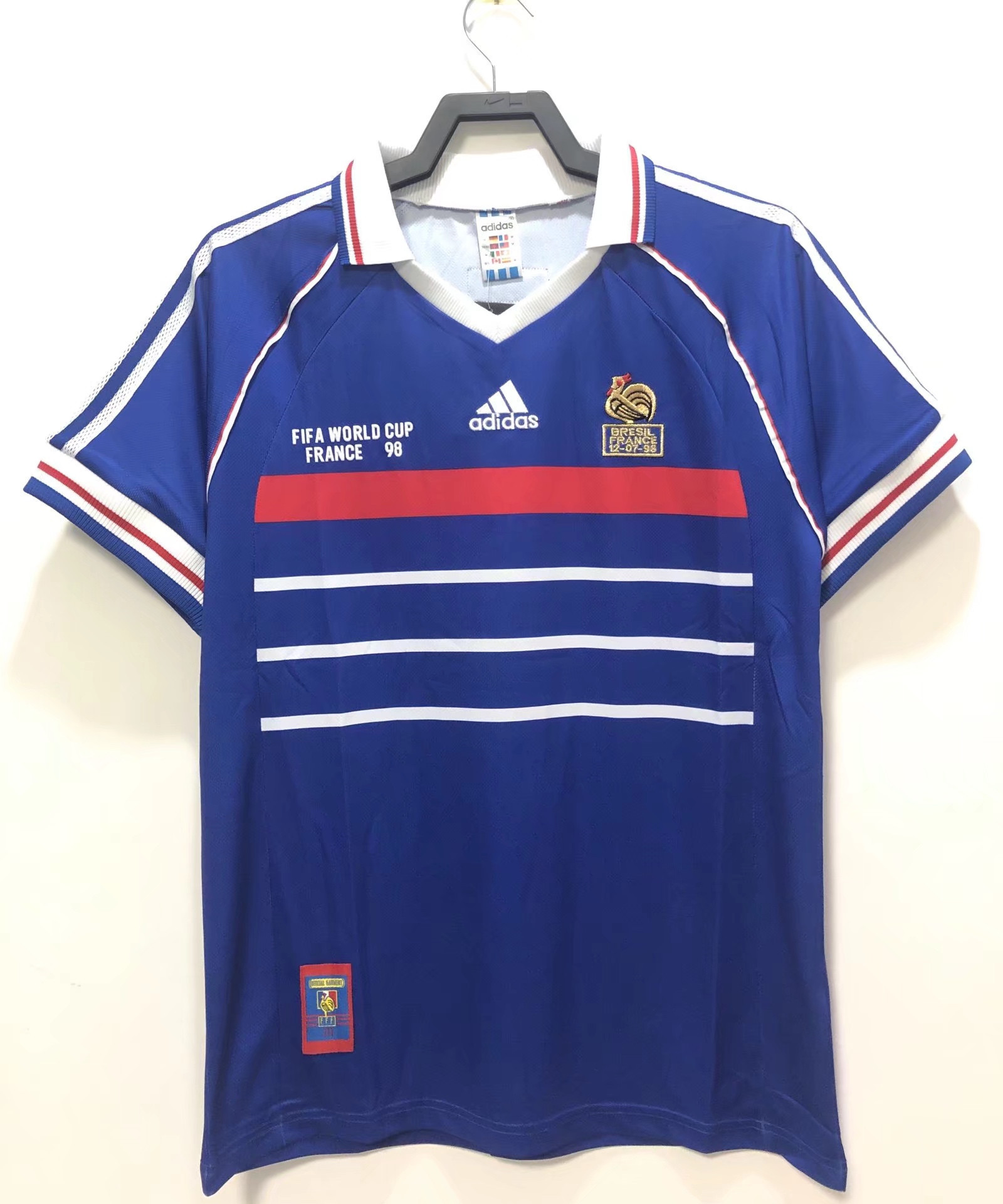 France 1998 Home Retro Jersey - Men Blue