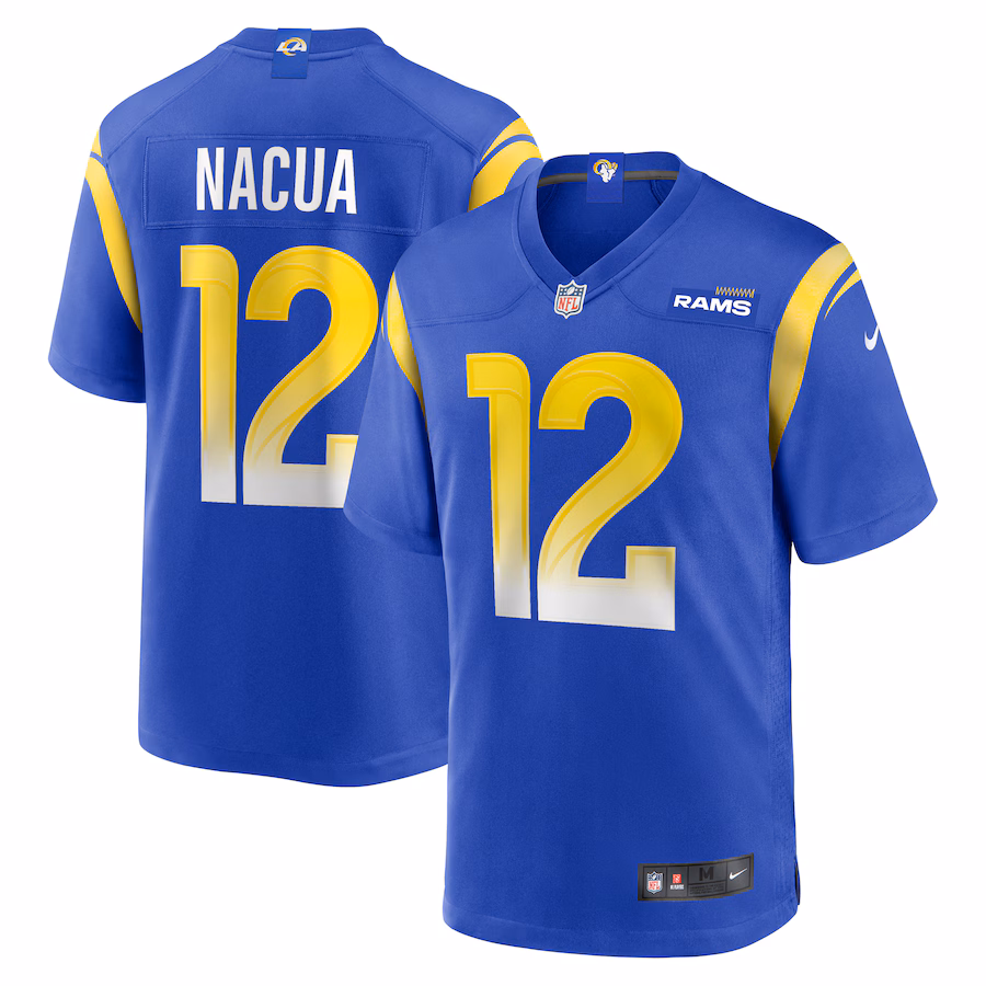 Puka Nacua Los Angeles Rams  Game Player Jersey - Royal