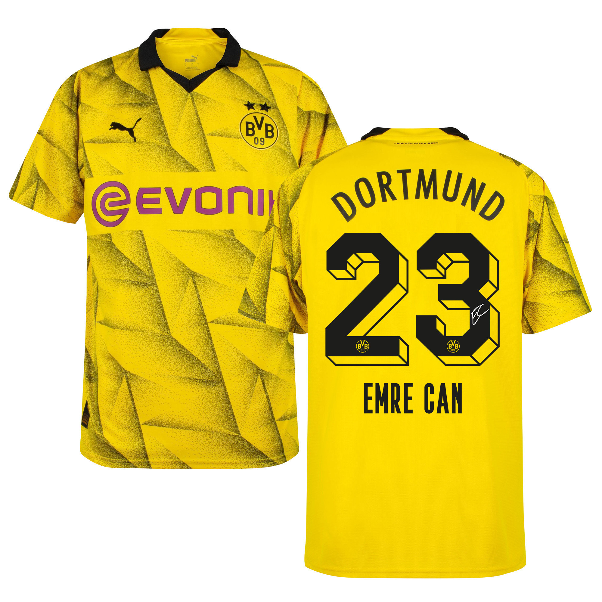 Emre Can 23 Signed Borussia Dortmund 2023/24  Cup Autographed - Men