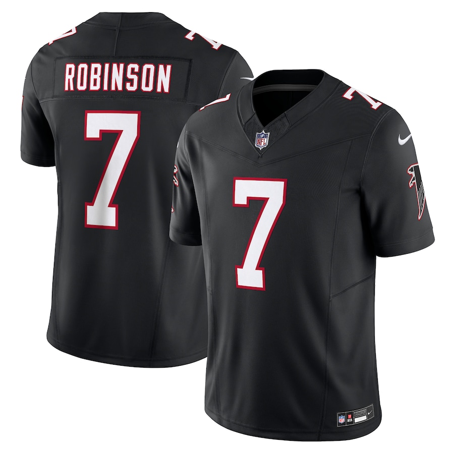 Bijan Robinson Atlanta Falcons   Alternate Vapor F.U.S.E. Limited Jersey - Black