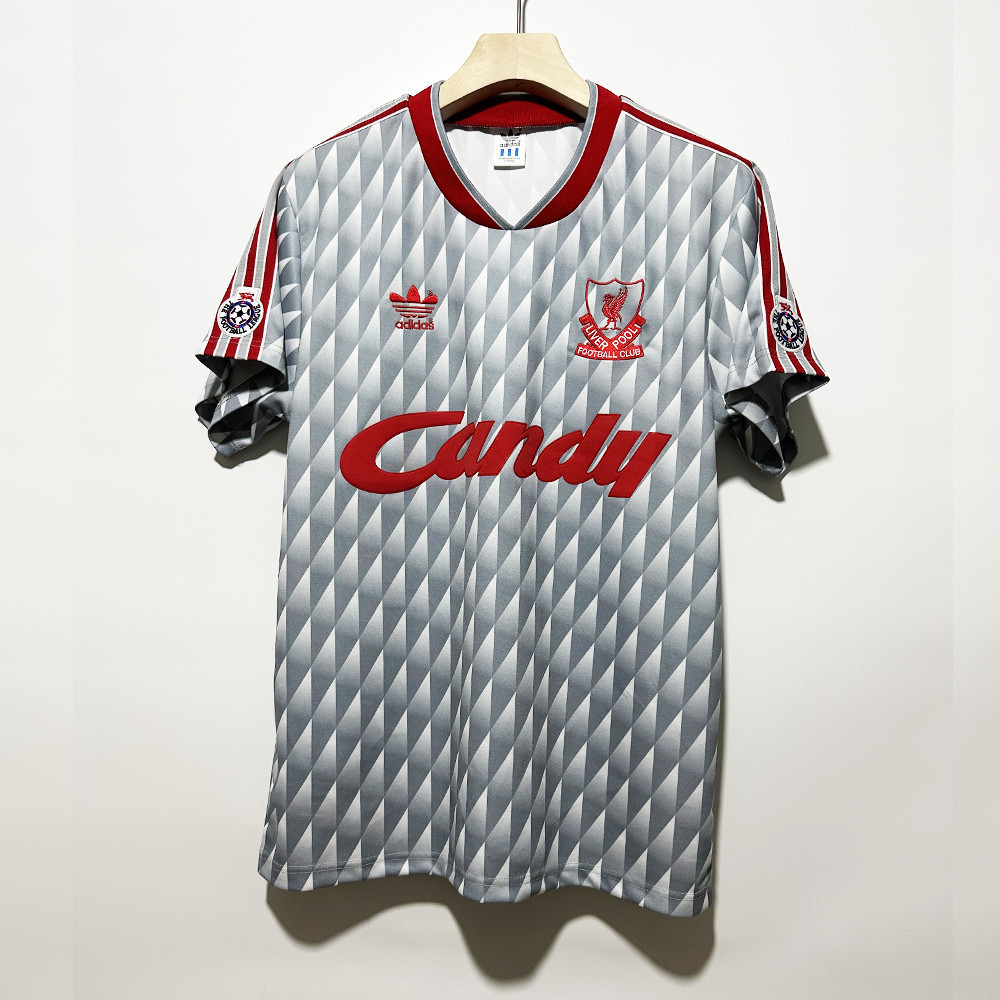 Liverpool 1989-91 Match Away Retro Jersey - Men White