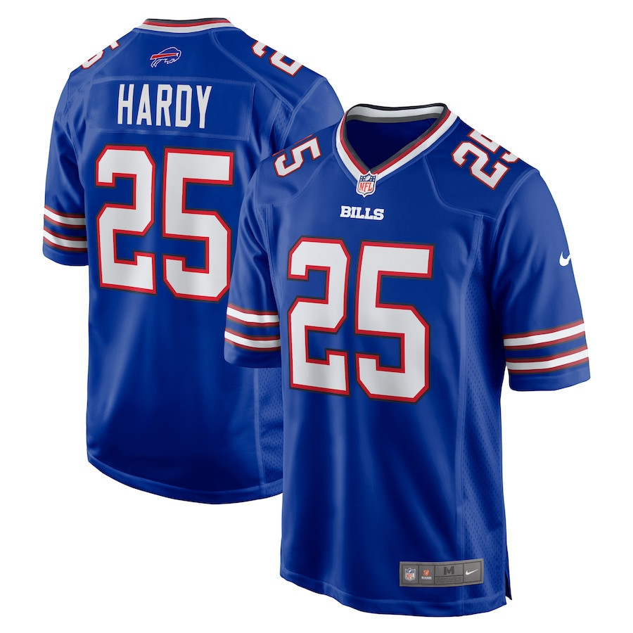 Daequan Hardy 25 Buffalo Bills Game Men Jersey - Royal