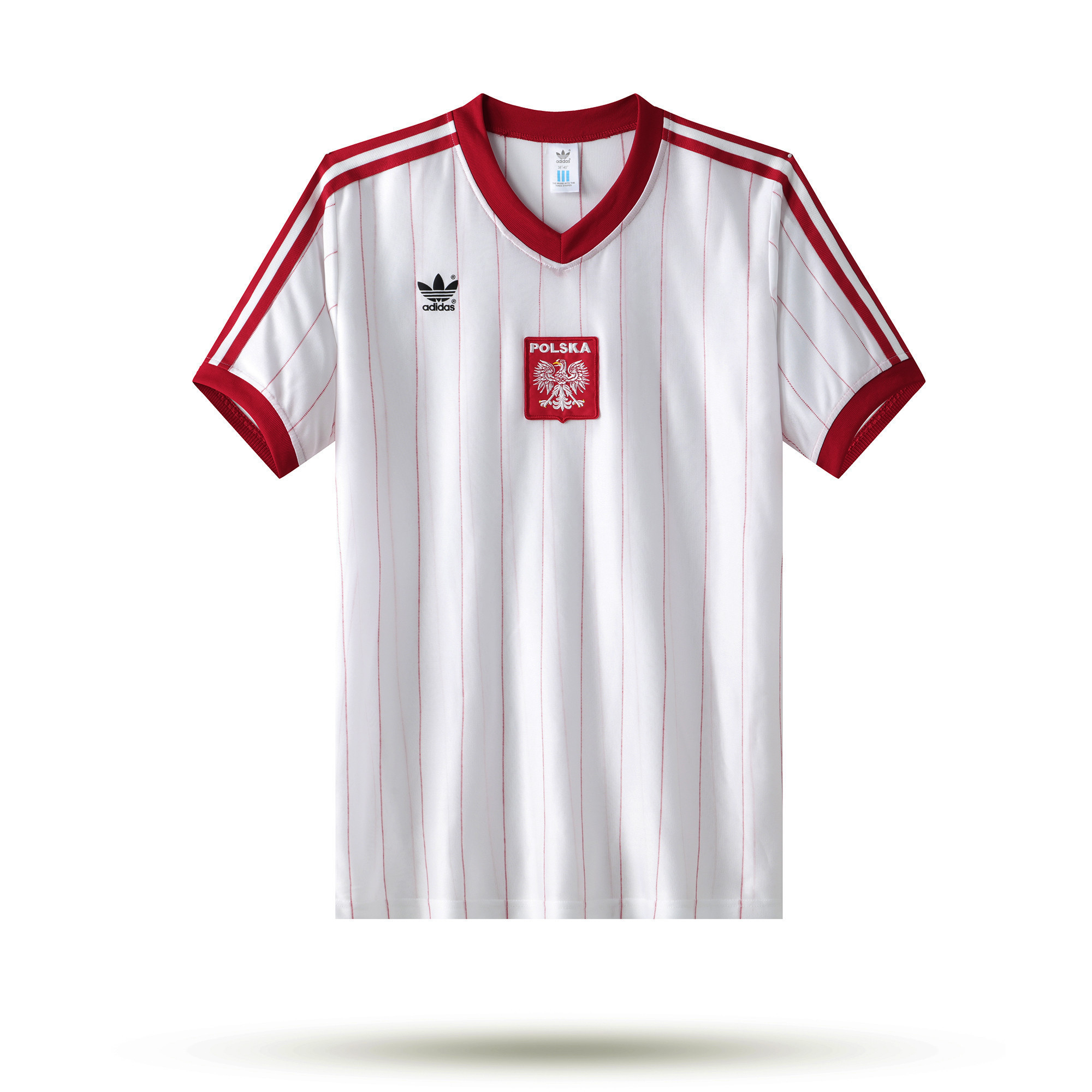 Poland 1982 Home Men Retro Jersey - White