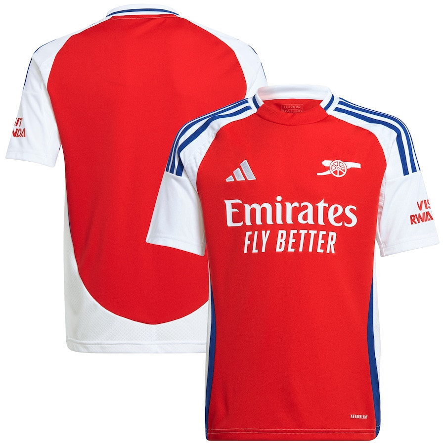 Arsenal 2024/25 Home YOUTH Jersey - Red