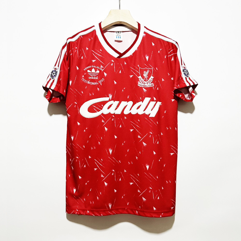 Liverpool 1990 Kenny Dalglish Testimonial Match Retro Jersey - Men Red