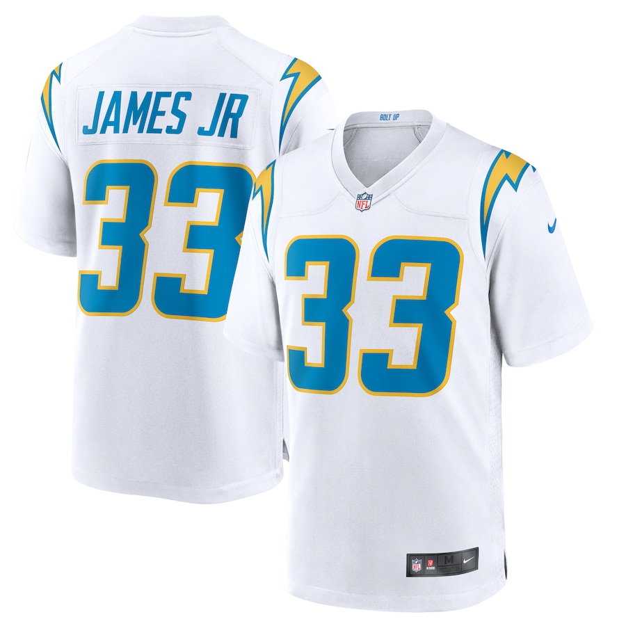 Mens Los Angeles Chargers Derwin James  White Game Jersey