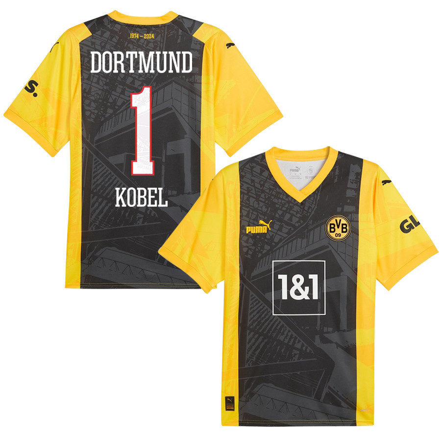 Gregor Kobel 1 Borussia Dortmund 2024/25 Special Edition Jersey - Men Black