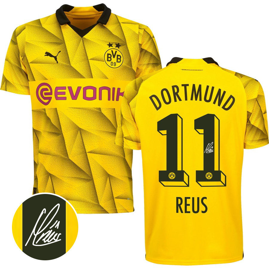 Marco Reus 11 Signed Borussia Dortmund 2023/24 YOUTH Third Jersey
