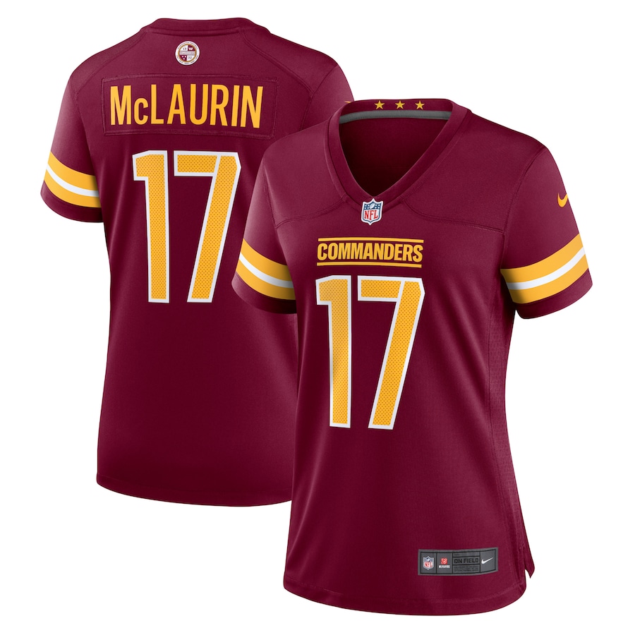 Womens Washington Commanders Terry McLaurin  Burgundy Game Jersey