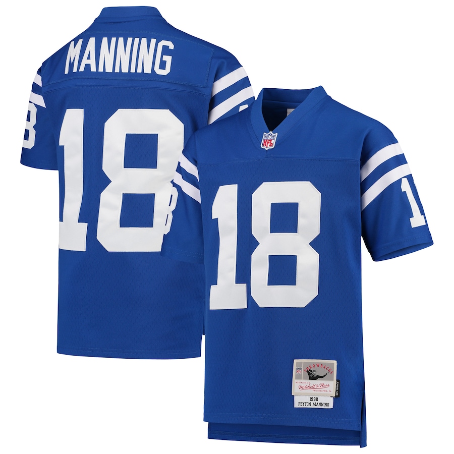 Youth Indianapolis Colts Peyton Manning  Royal 1998 Legacy Retired Player Jersey