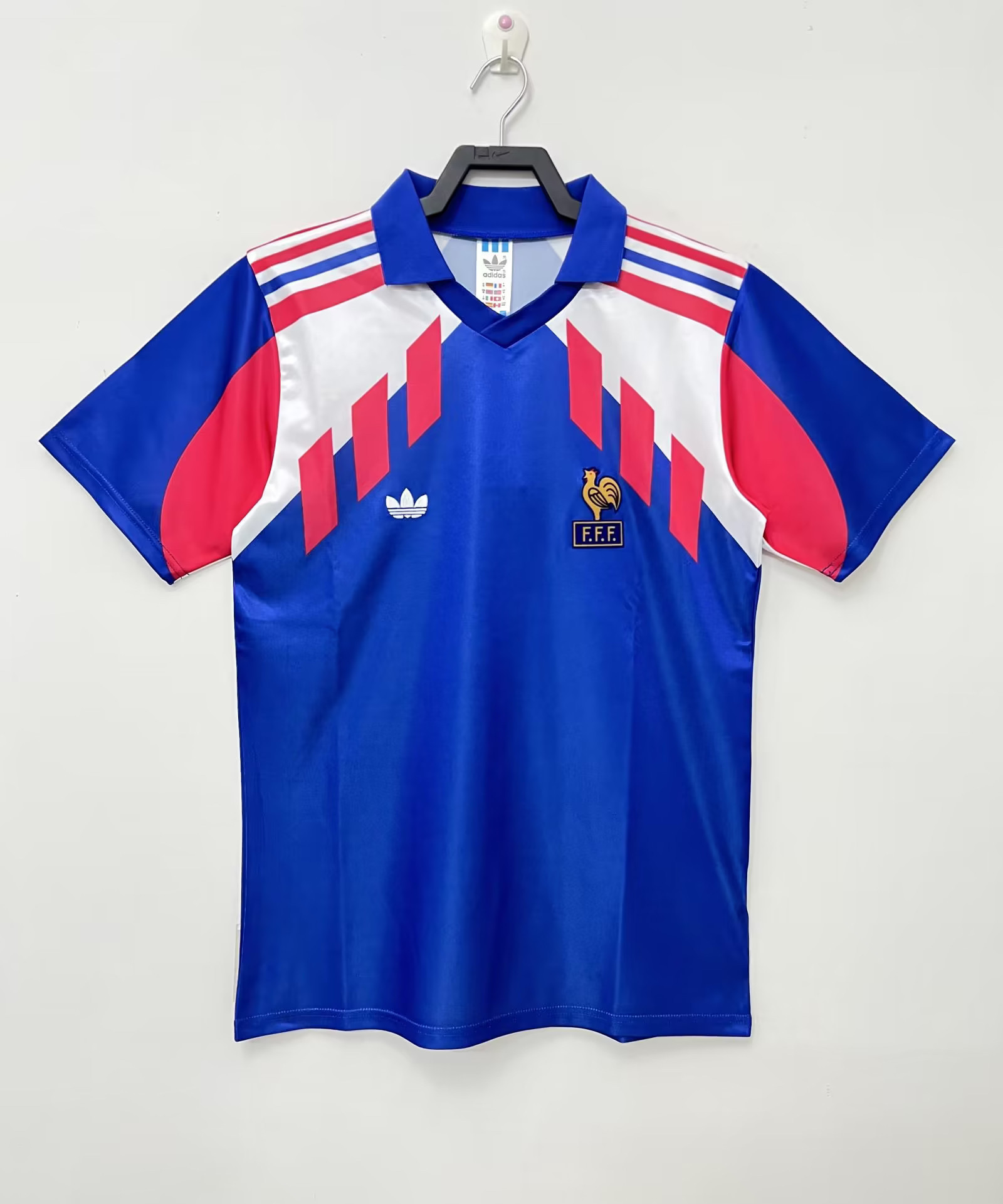 France 1990 World Cup Home Retro Jersey - Men Blue