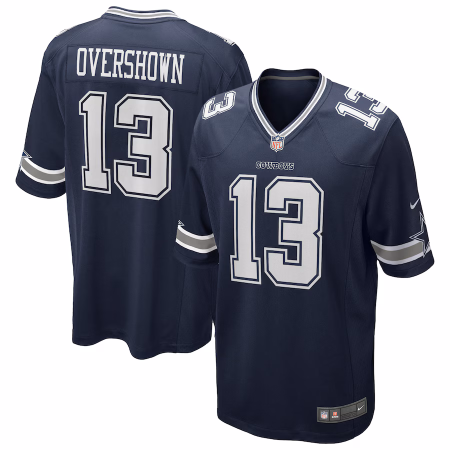 DeMarvion Overshown Dallas Cowboys  Game Jersey - Navy