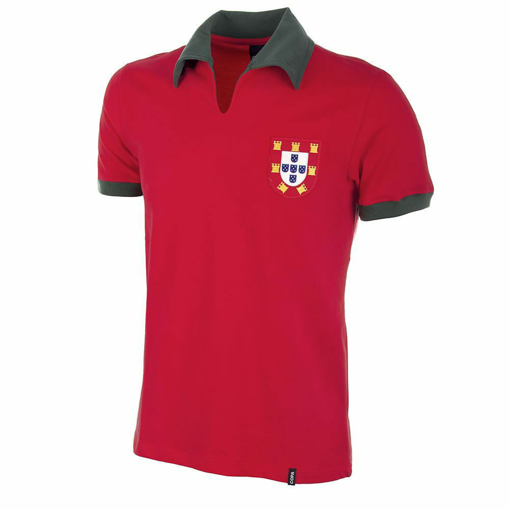 Copa 1972 Portugal Home Men Retro Jersey - Red