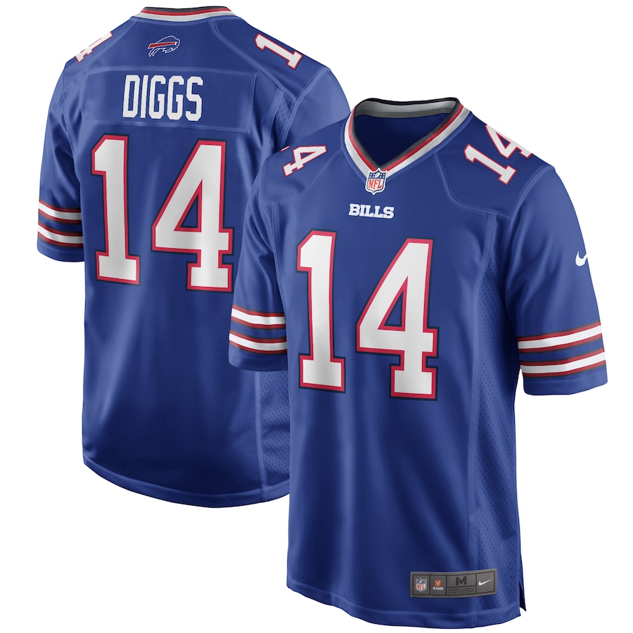 Mens Buffalo Bills Stefon Diggs  Royal Game Player Jersey