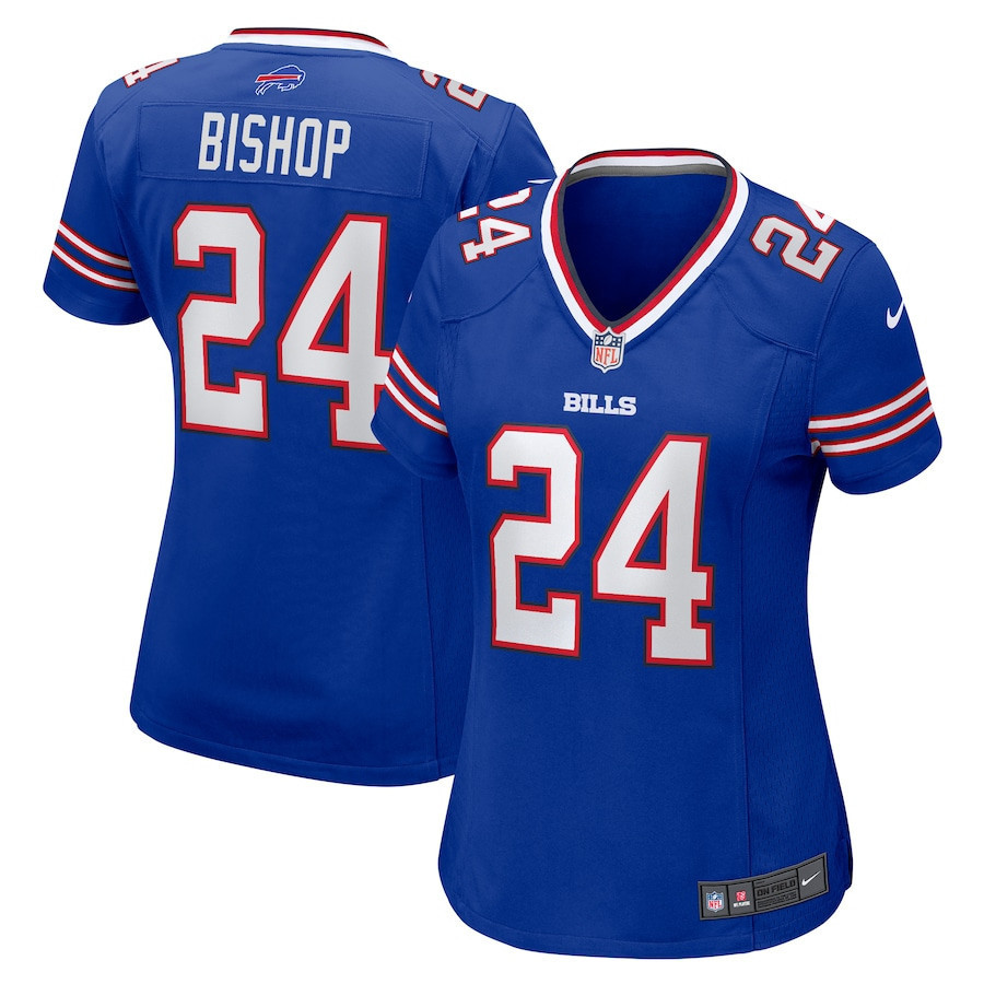 Cole Bishop 24 Buffalo Bills Women's Game Jersey - Royal