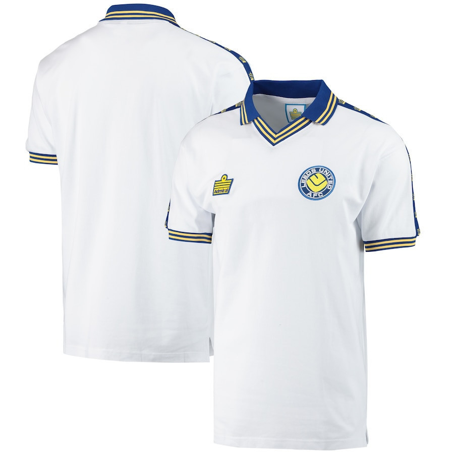 Leeds United 1978 Admiral Retro Jersey - Men, White