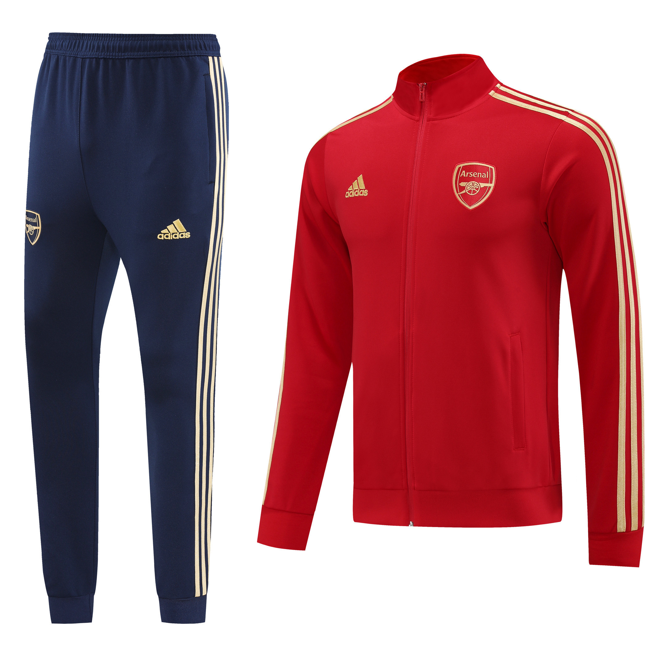 Arsenal Football Tracksuit/ Anthem Jacket 23/24 - Red/Navy