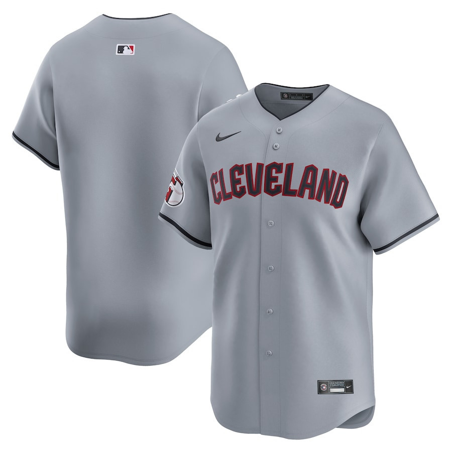 Cleveland Guardians Road Limited Men Jersey - Gray
