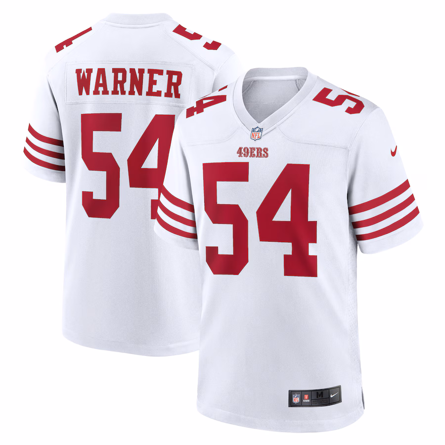 Fred Warner San Francisco 49ers  Player Game Jersey - White